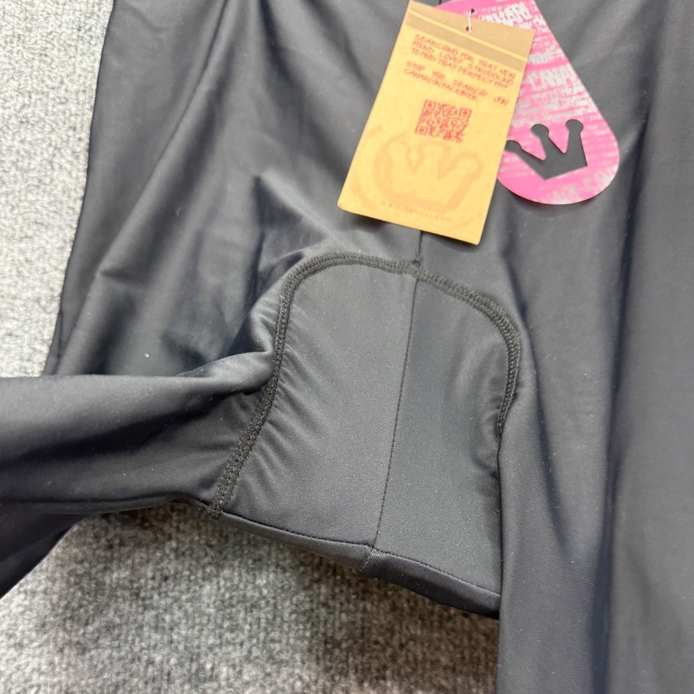 Canari Pro Tour Gel Knicker Womens Large Black Padded Cycling Bike Pants NWT - Picture 5 of 8